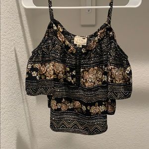 Floral Crop Top